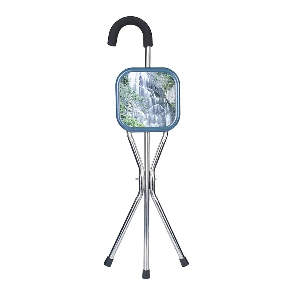 Stainless Steel Stool Cane Chair