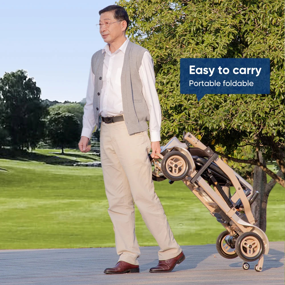Travel Portable Folding Ultra Light Mobility Scooter