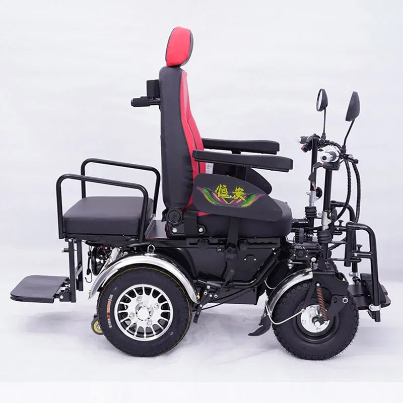 Double Electric Wheelchair Elderly Scooter