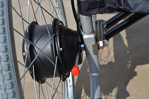 The Elderly Disabled Persons Aluminum Lightweight 350w Electric Wheelchair