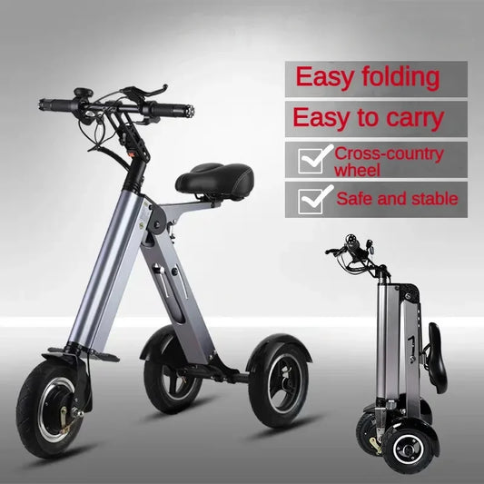 Foldable Electric Tricycle 250W 36V Mobility Scooter