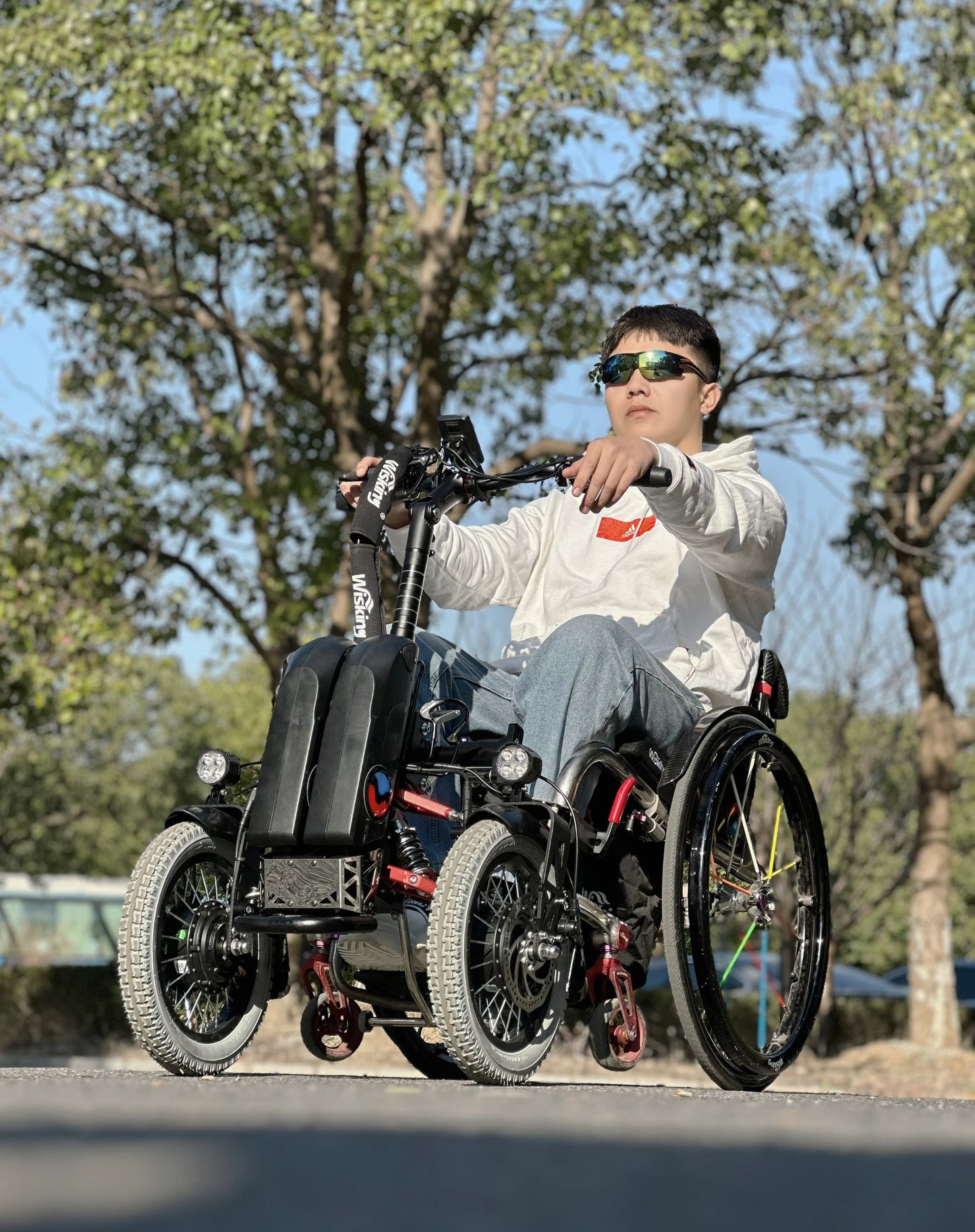14inch ELECTRIC DRIVING wheelchair