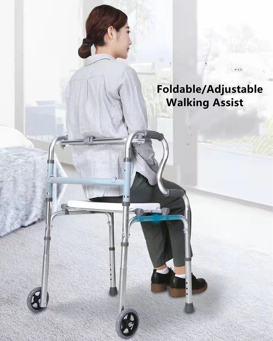 Elderly Rehabilitation Walker Disabled Rollator